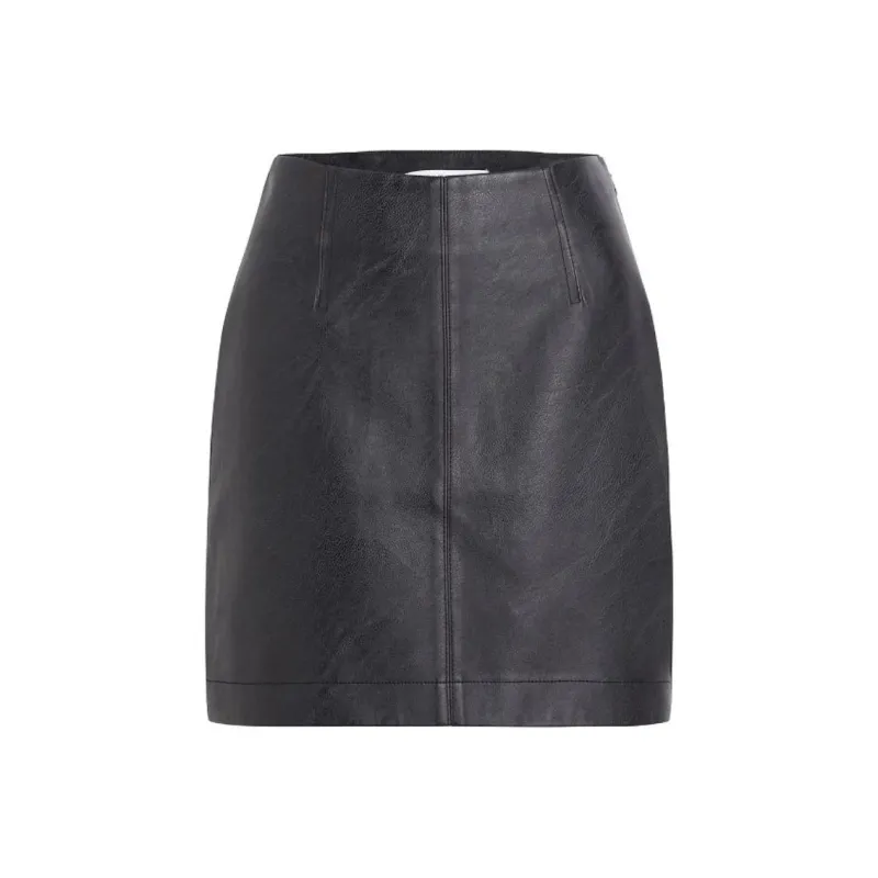 CALVIN KLEIN Casual Short Skirts Women's Black-0