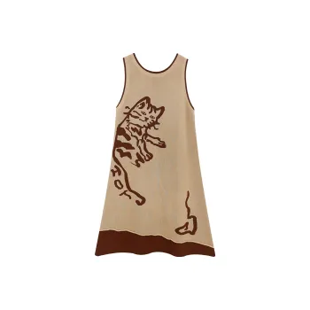 HOT HORSE Sleeveless Dress Women's Khaki