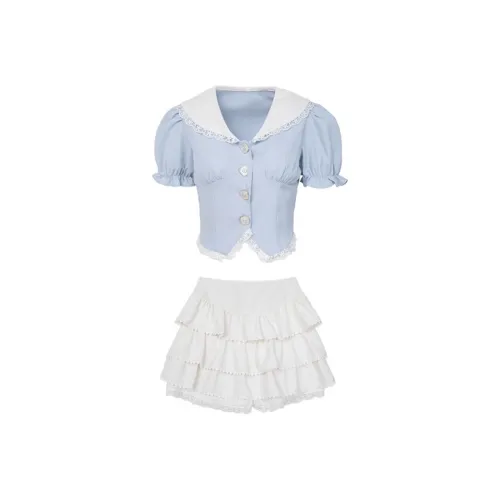 COVT Two Piece Skirt Sets Women's