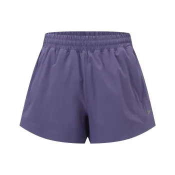 Reebok Sports Shorts Women's Gray Purple