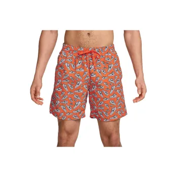 Nike Beach Shorts Men Orange 800