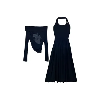 Icicofficial Two Piece Skirt Sets Women's