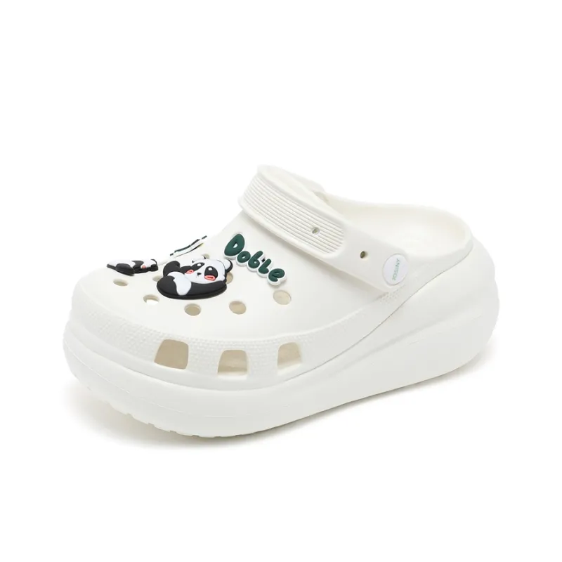 JOSINY Summer Trendy Fashion, Slip on, Beach River Trekking Breathable Odor Resistant Clogs Women's Ecru-1