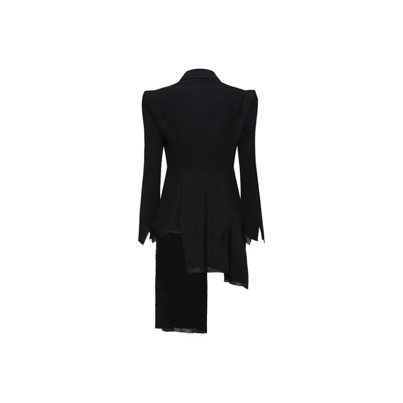 Yohji Yamamoto Coats Women's Black-1