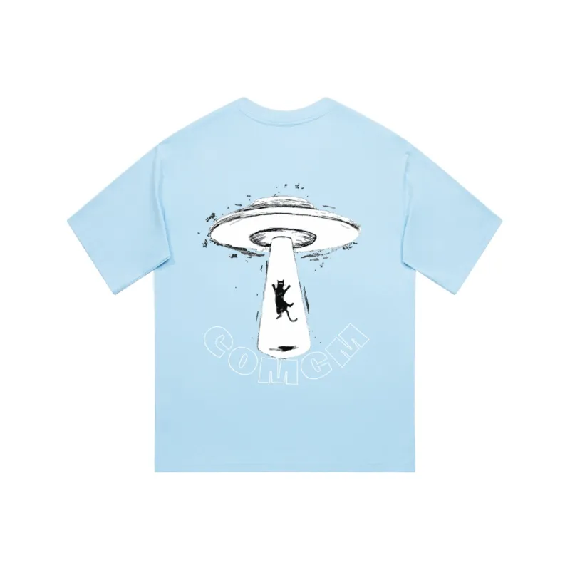 COMGM Drop Shoulder Sleeve T Shirt Women's-15