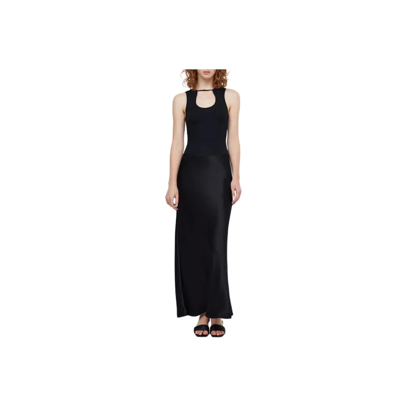BEC+BRIDGE EMA MAXI DRESS Sleeveless Dress Women's BLACK/Black-0