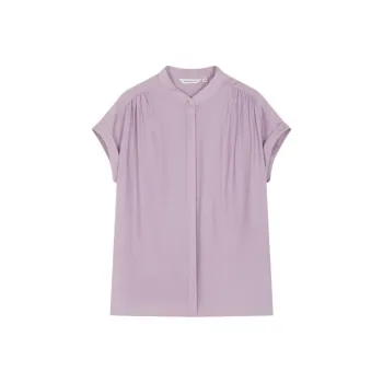 Mo Han Yi Mei Shirt Women's Light Orchid Purple