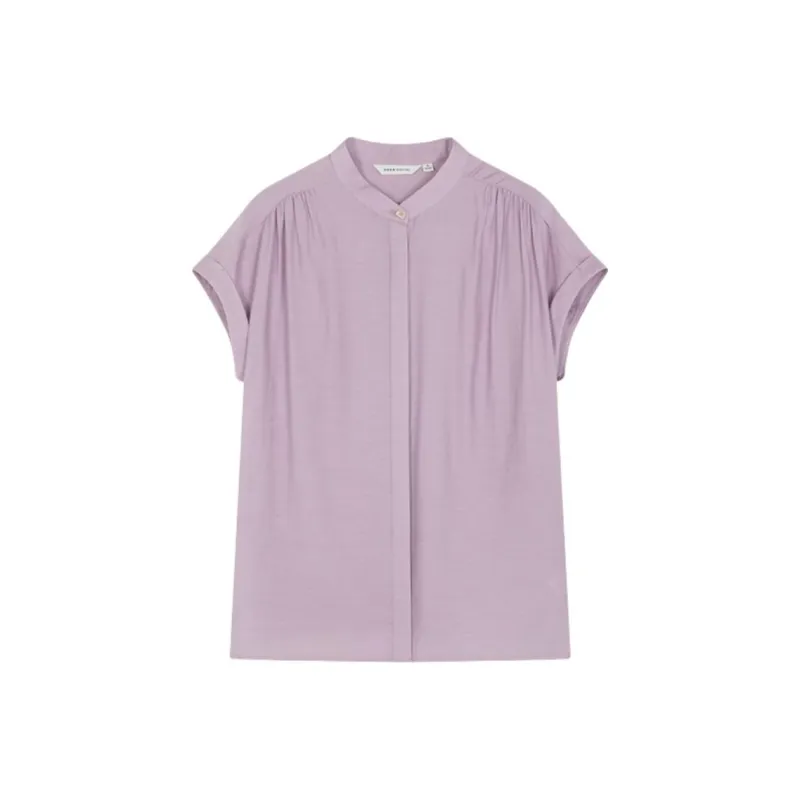 Mo Han Yi Mei Shirt Women's Light Orchid Purple-0