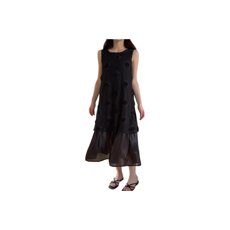 Mu Xiao Xin Sleeveless Dress Women's-1