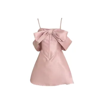 COMMA GIRL Slip Dress Women's Pink