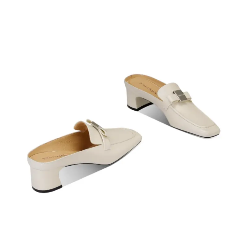 JESSICA SOPHIA Rubber Sole Metal Odor Resistant Closed Toe Slippers Women's-1