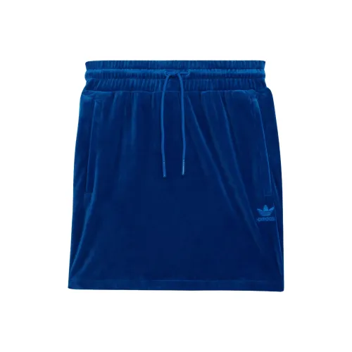 Adidas Originals x Jeremy Scott Casual Short Skirts Women's Blue