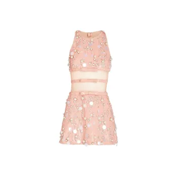 Giambattista Vall Sequined Short Dress
