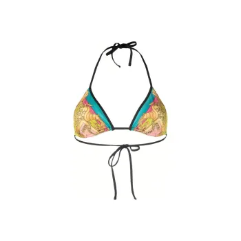VERSACE Barocco Goddess Print Bikini 'Multicolor'