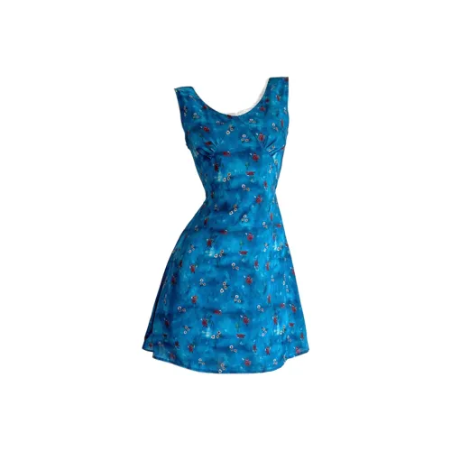 COVER TIME Sleeveless Dress Women's Blue