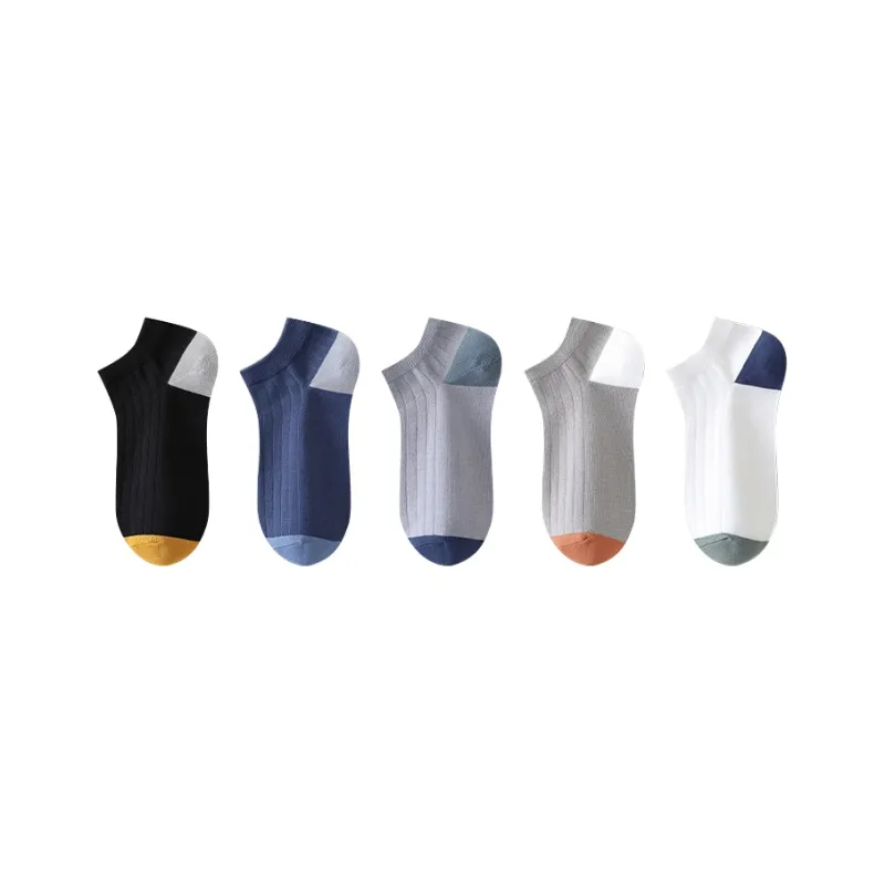 H YXIANG Ankle Socks Men's 5 Pack-3