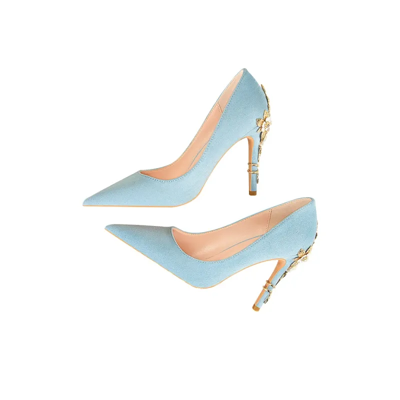 MCKP Slim Heel High Heels 10cm Women's-9