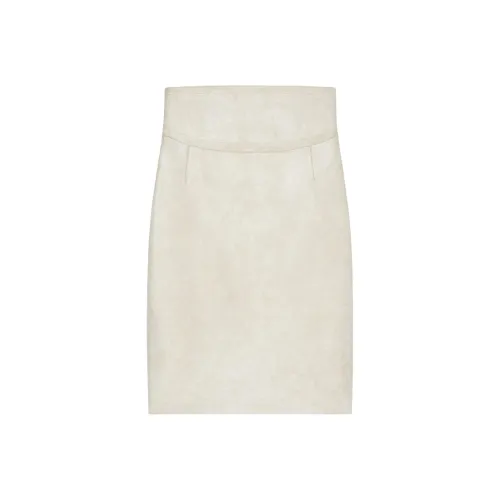 GIVENCHY SS23 Casual Long Skirts Women's Ivory White