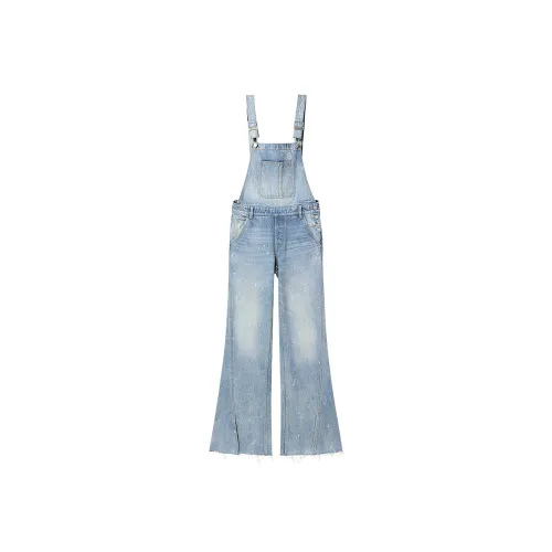 Miss Sixty Overalls Women's Light Blue