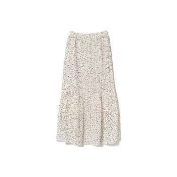 Beams Casual Long Skirts Women's White