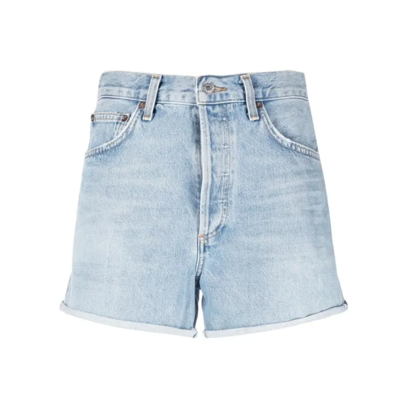 AGOLDE High rise Denim Shorts-0