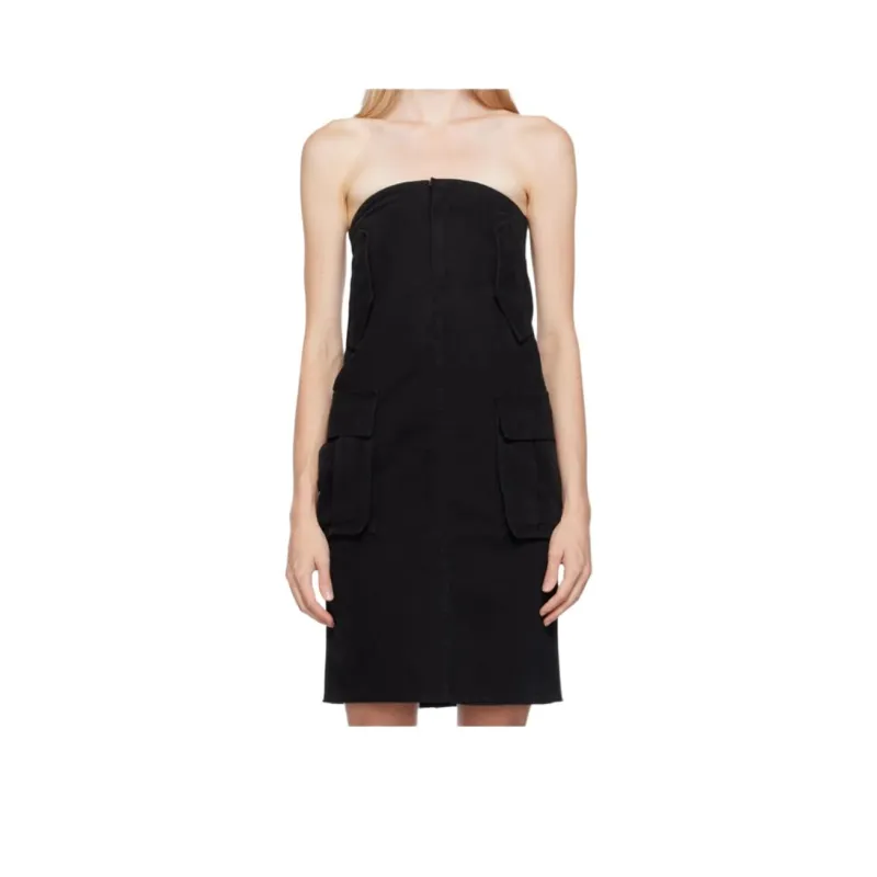 WE11DONE Sleeveless Dress Women's Black-0