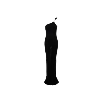 Magda Butrym Rosette One shoulder Dress