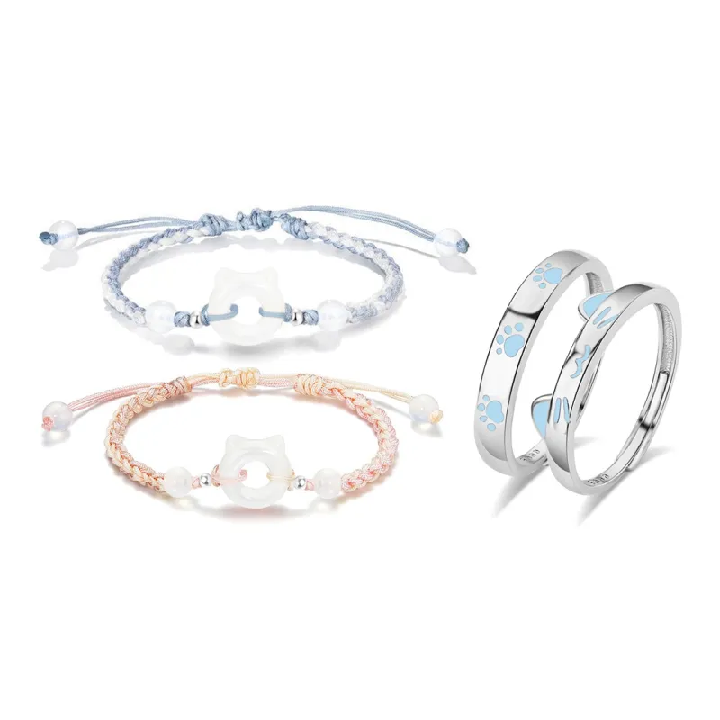 D.K.X Alloy Rope Bracelets Unisex-2