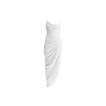 Jacquemus Ruched Strapped Dress