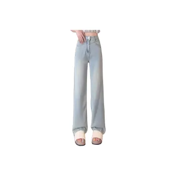 MEIQIER Jeans Women's Nostalgic Blue