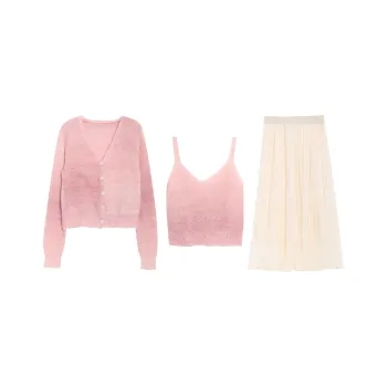 TWOPLUMGIRLS Two Piece Skirt Sets Women's