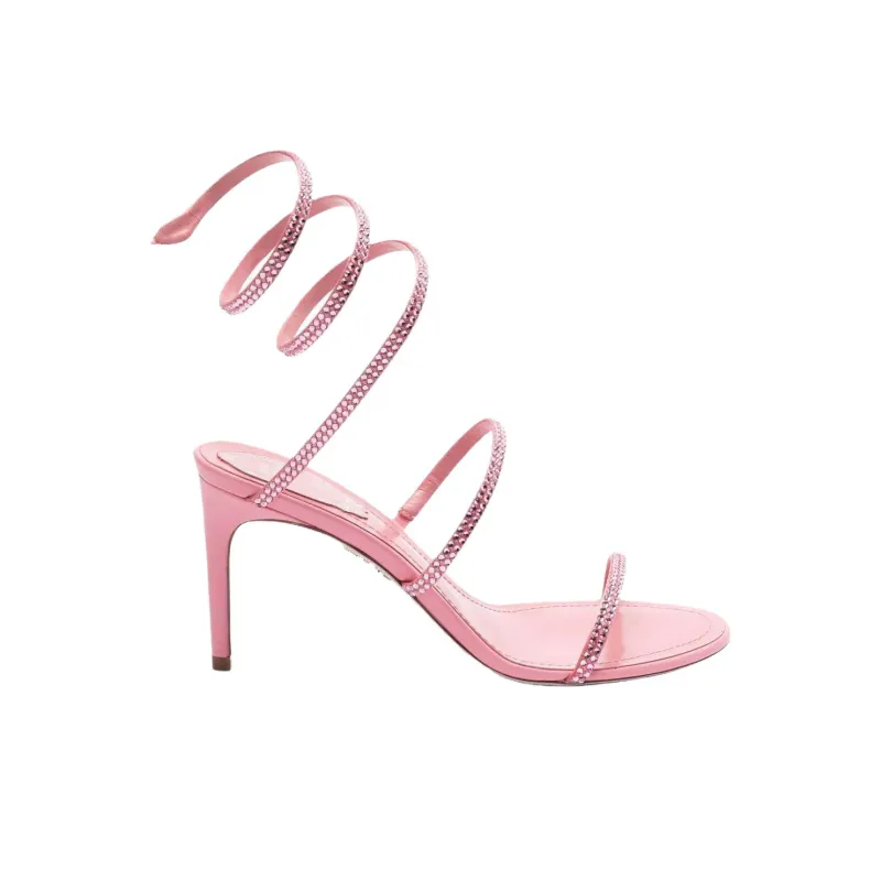RENE CAOVILLA One Strap Sandals Women's Pink-1