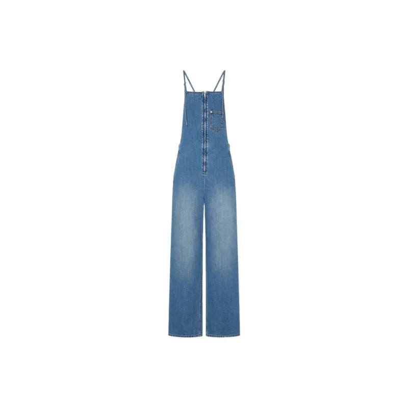 MOCO Overalls Women's Denim Blue-0