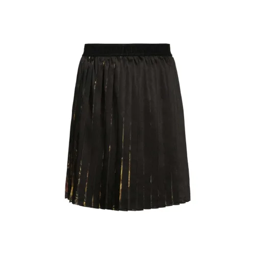 VERSACE JEANS COUTURE Elasticated Waistband Pleated Mini Skirt
