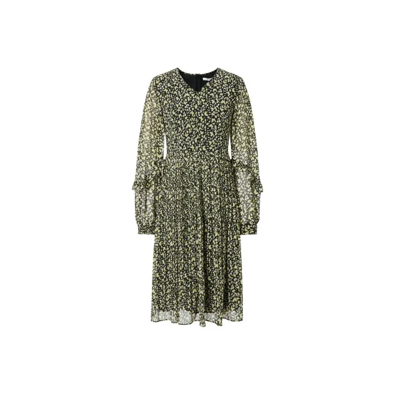 JZ. ANNAKRO Long-Sleeved Dresses Women's Heather Black-0