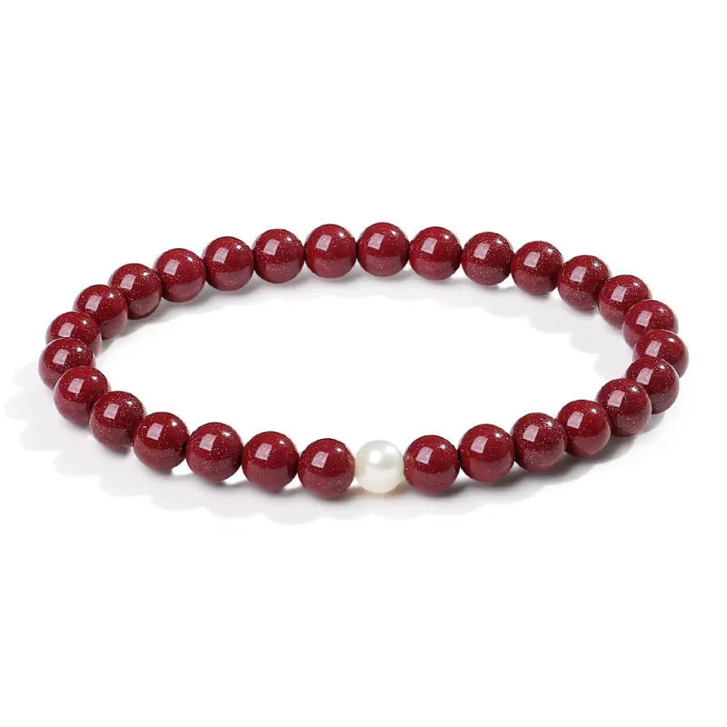 ZKY Cinnabar Jade Bracelets Unisex-5