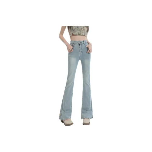 YINLEI Jeans Women's Blue