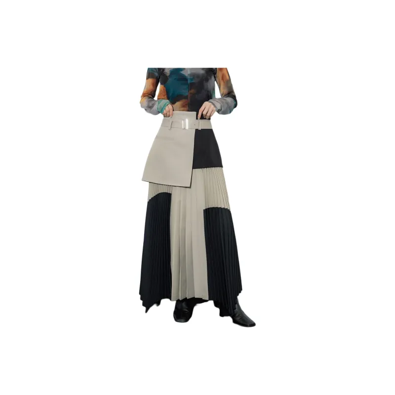 UNITED TOKYO Casual Long Skirts Women's Light Brown-0