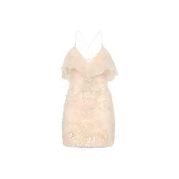 Aje Slip Dresses Women's Beige