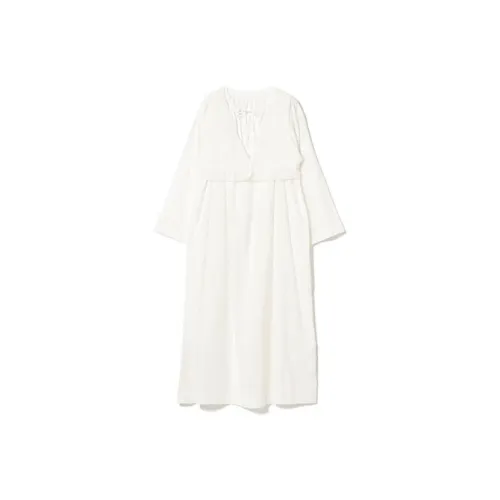 Beams N ONE Skirt Set Womens Black White Women's Ecru