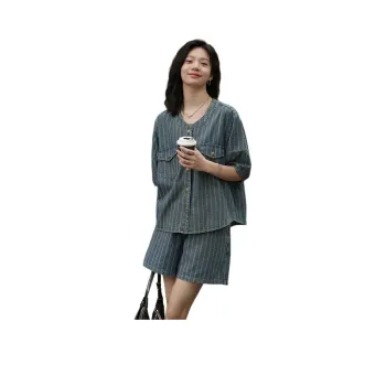 【dme】 Casual Suit Women's Denim Blue