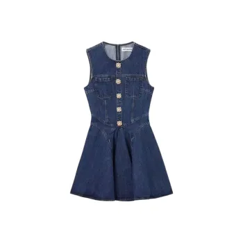 KEAB Sleeveless Dress Women's Blue
