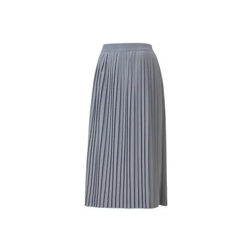 PUMA YONA SUNPO Casual Long Skirts Women's Gray