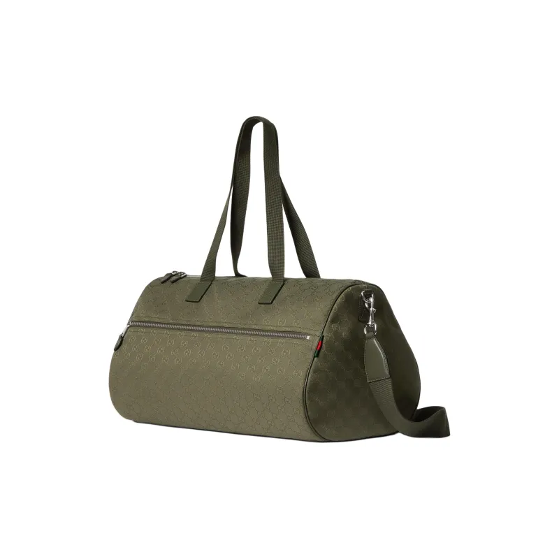 GUCCI GG Canvas Travel Bag Men's Forest Green-1