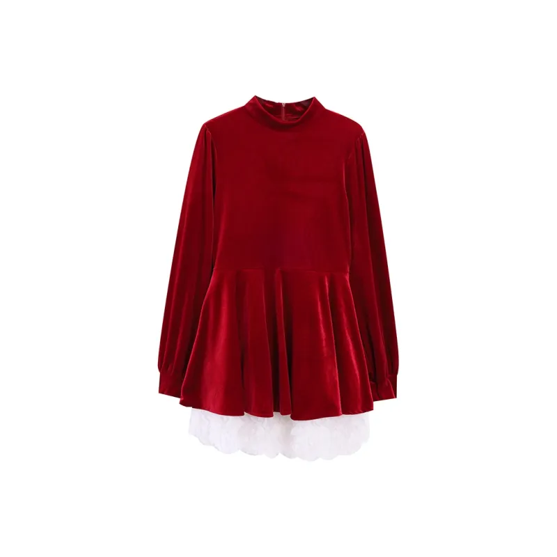 HAPG Long-Sleeved Dresses Women's-3