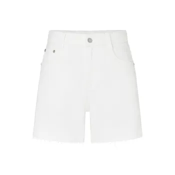 MO&CO Denim Shorts Women's Denim White
