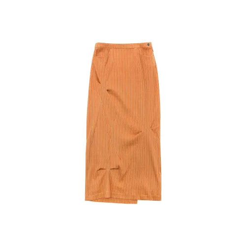 ADER ERROR Casual Long Skirts Women's Orange