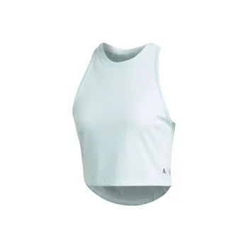 Adidas Sleeveless Sports Shirts Women's Light Blue
