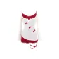 Red Camisole & White Cover-Up
