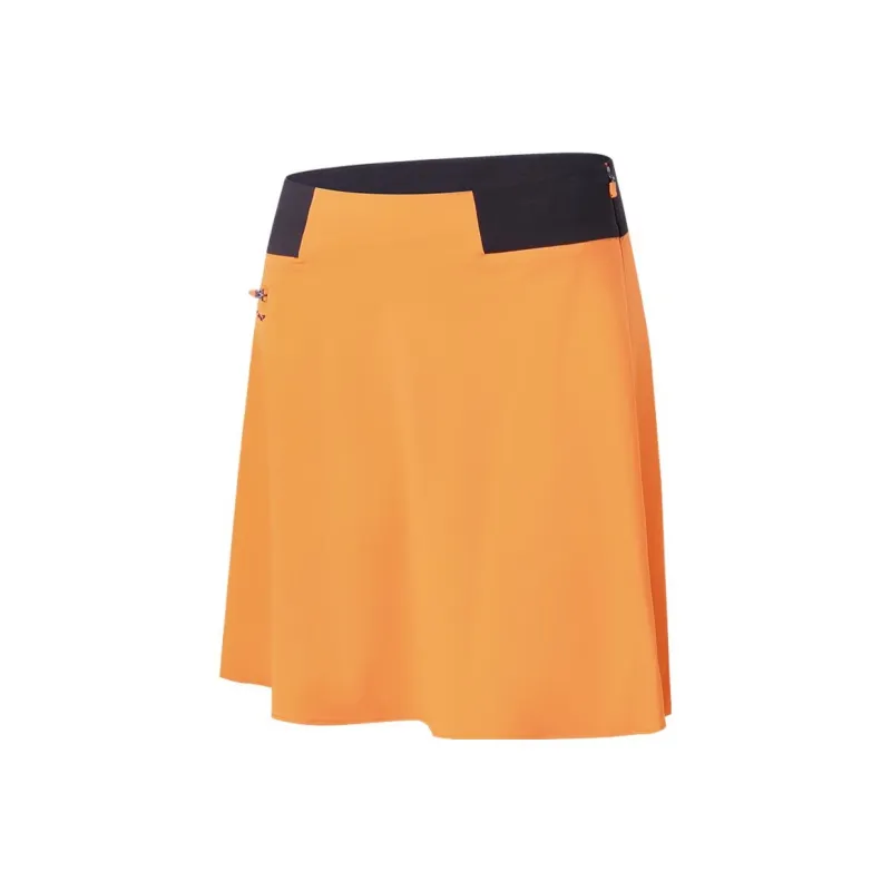 FILA FILA X McLaren McLaren Collaboration Golf Collection Casual Short Skirts Women's Fiery Orange-0